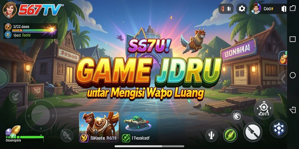 Screenshot gameplay 567TV yang menunjukkan pengelolaan saluran TV.