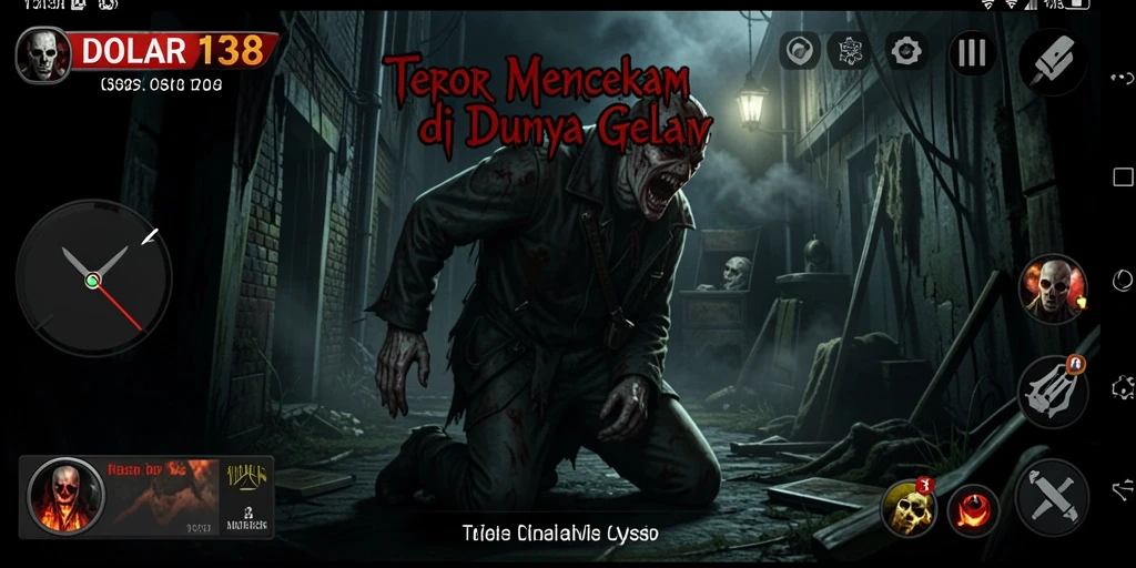 Gameplay menegangkan dengan elemen horor yang menakutkan.