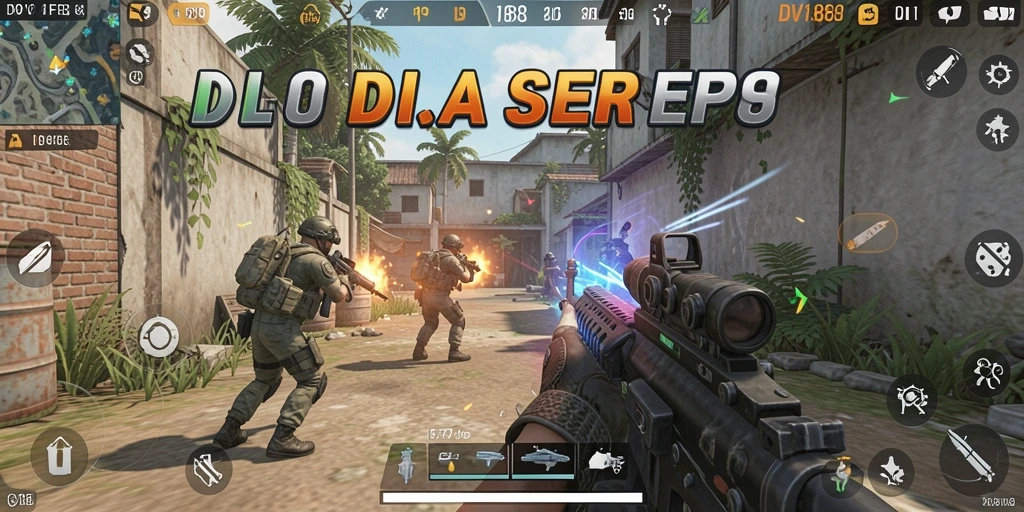 Gameplay memukau dari DV188 yang penuh aksi FPS.