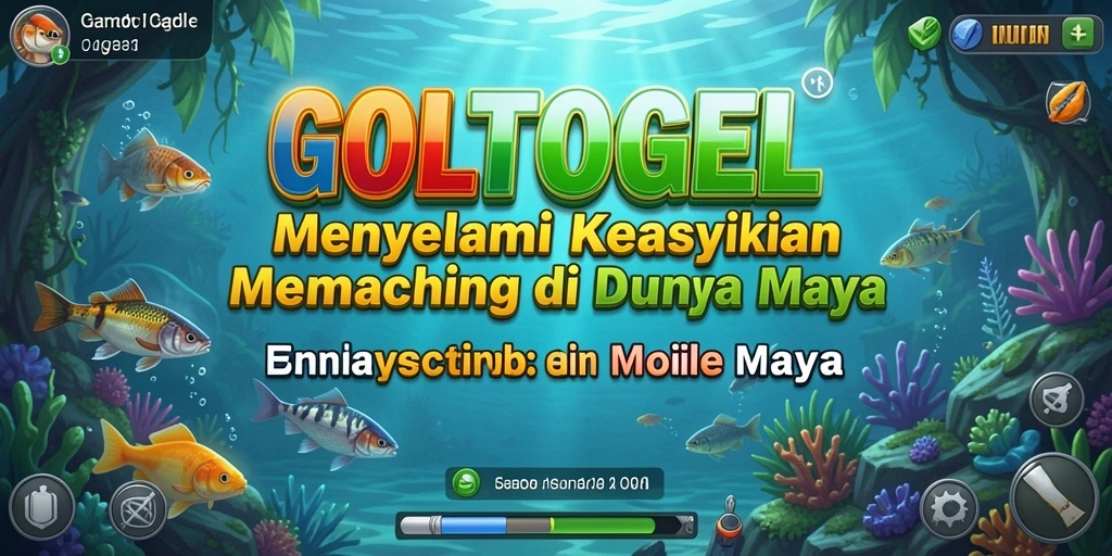 Tampilan permainan memancing yang menakjubkan dalam GOLTOGEL.
