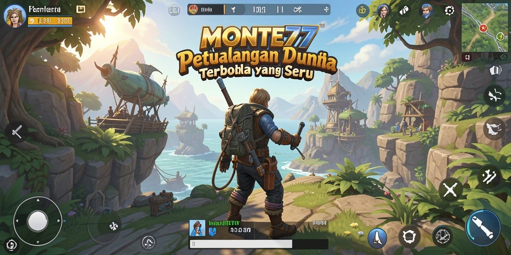 Gameplay seru dan eksplorasi tanpa batas di MONTE77.