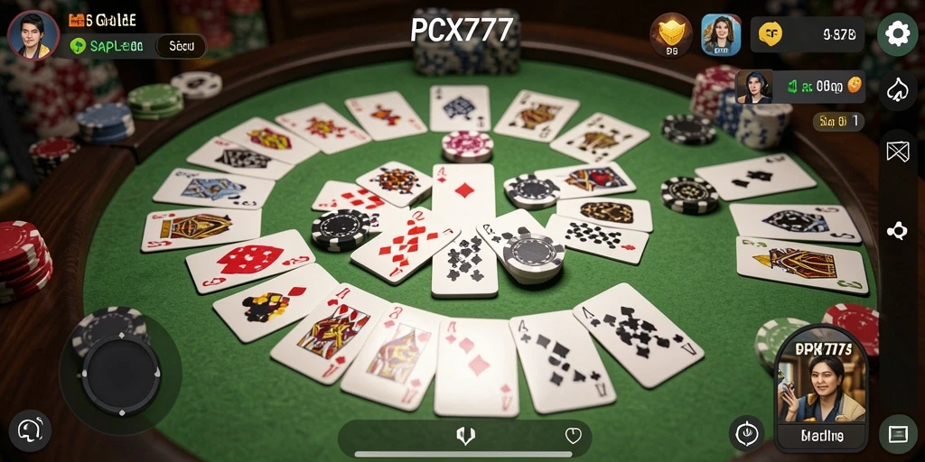 Gameplay menarik PCX777 di suasana Gaple yang seru.