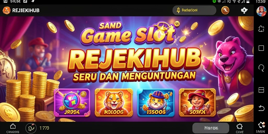 Tampilan gameplay Slot yang menarik dan mengasyikkan di REJEKIHUB.