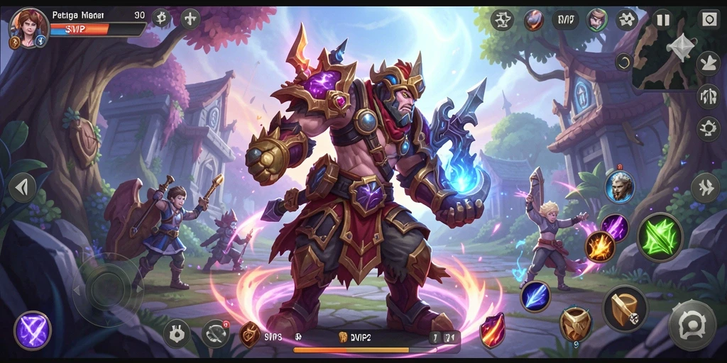 Gameplay seru dalam petualangan dunia ARPG yang menarik.