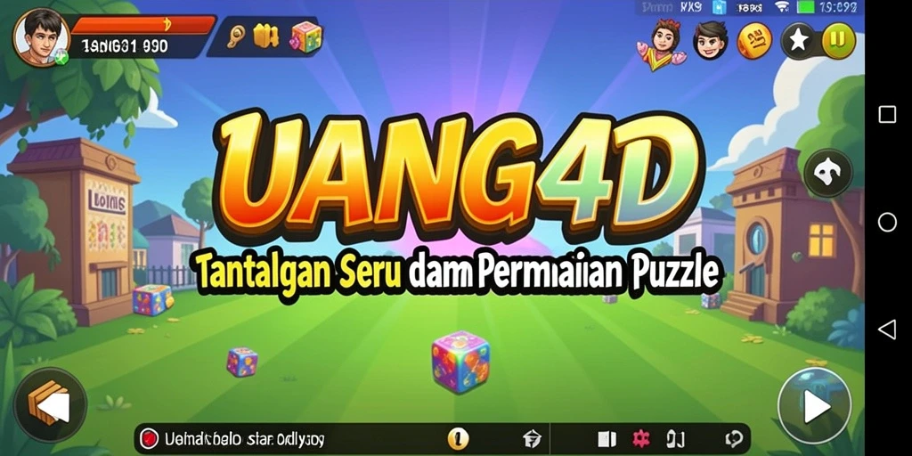 Tampilan gameplay <strong>UANG4D</strong> menunjukkan teka-teki yang menarik untuk diselesaikan.