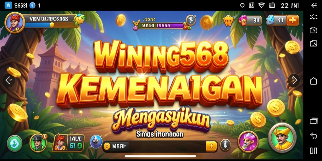 Screenshot gameplay WINNING568 yang menunjukkan aksi mendebarkan dalam simulasi.